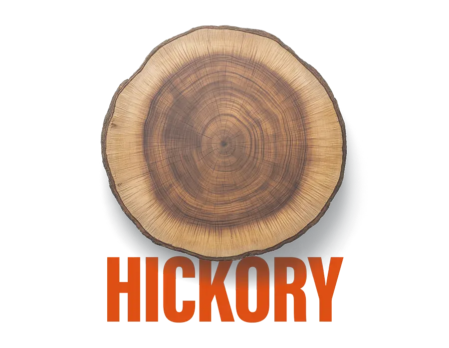 Holzscheibe Hickory