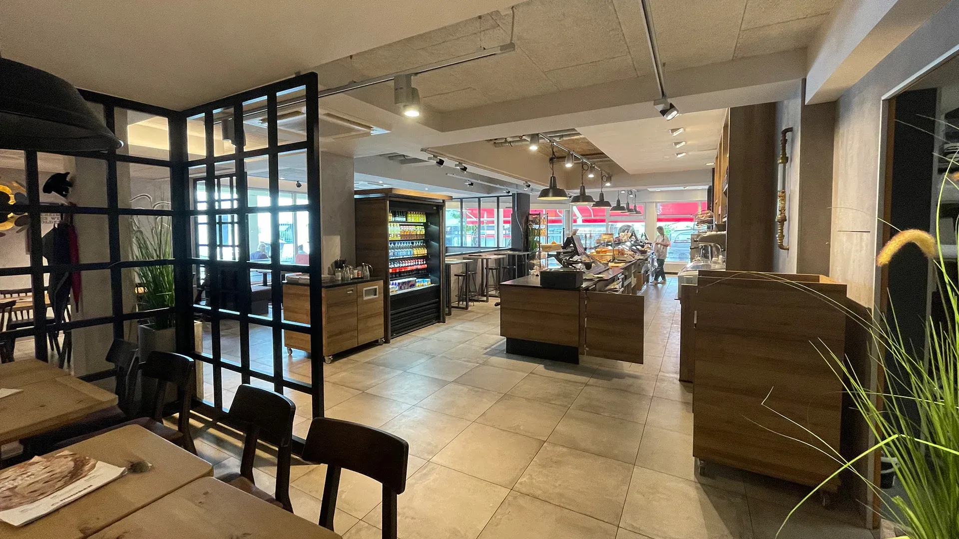 Blick in das Bäckerei-Café Korb – am Seeplatz