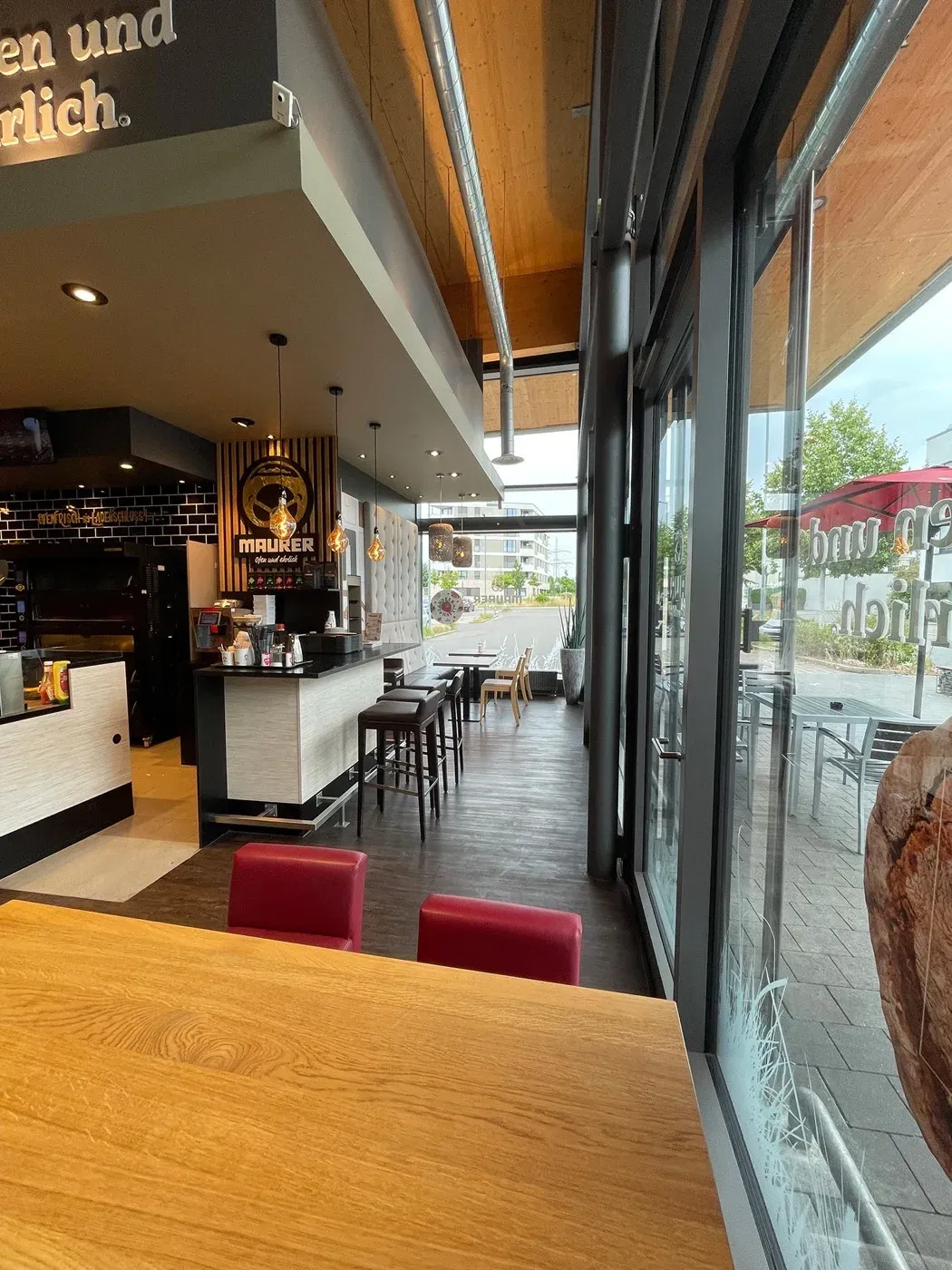 Blick in das Bäckerei-Café Ludwigsburg-Neckarweihingen