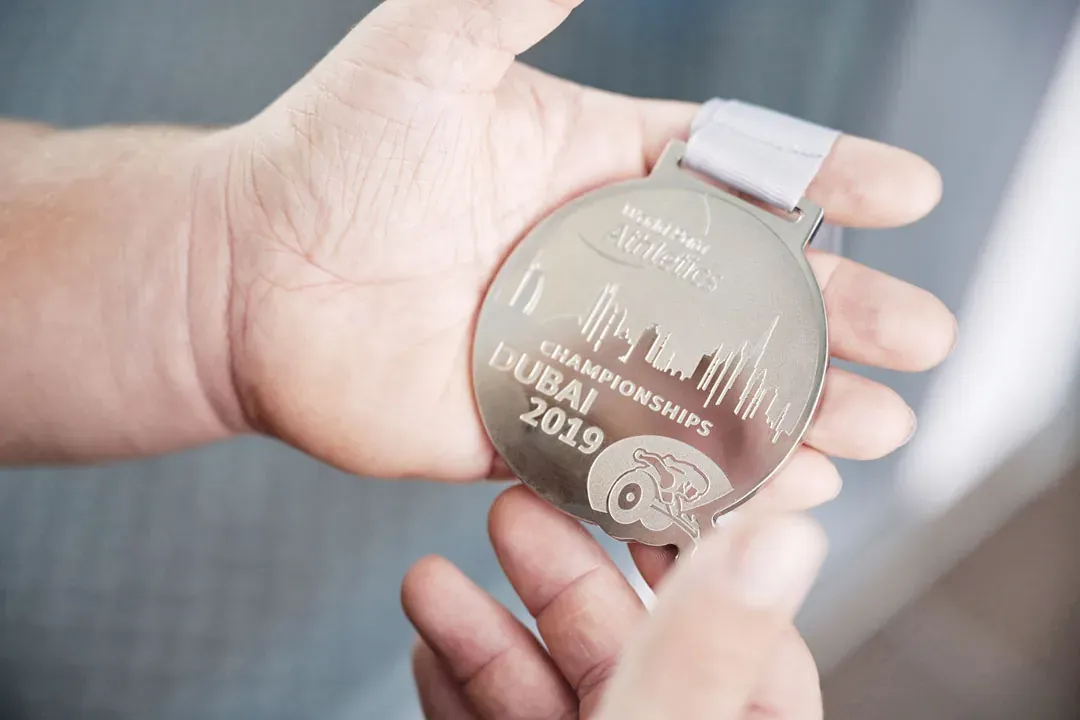 Silber Medaille von Niko Kappel